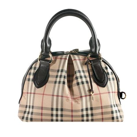 burberry haymarket check bowling satchel|BURBERRY Haymarket Check Small Chester Bowling Bag.